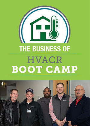 Photograph of HVAC boot camp