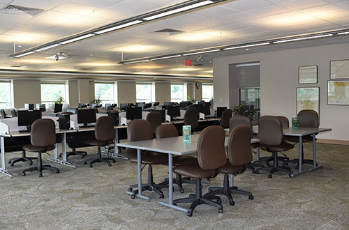 photo of Learning Commons spaces